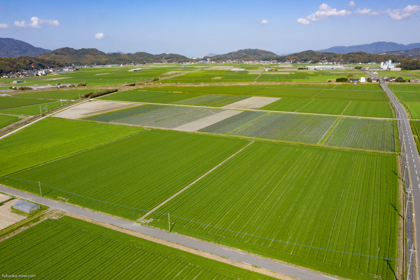 Itoshima Field, 糸島の田園風景