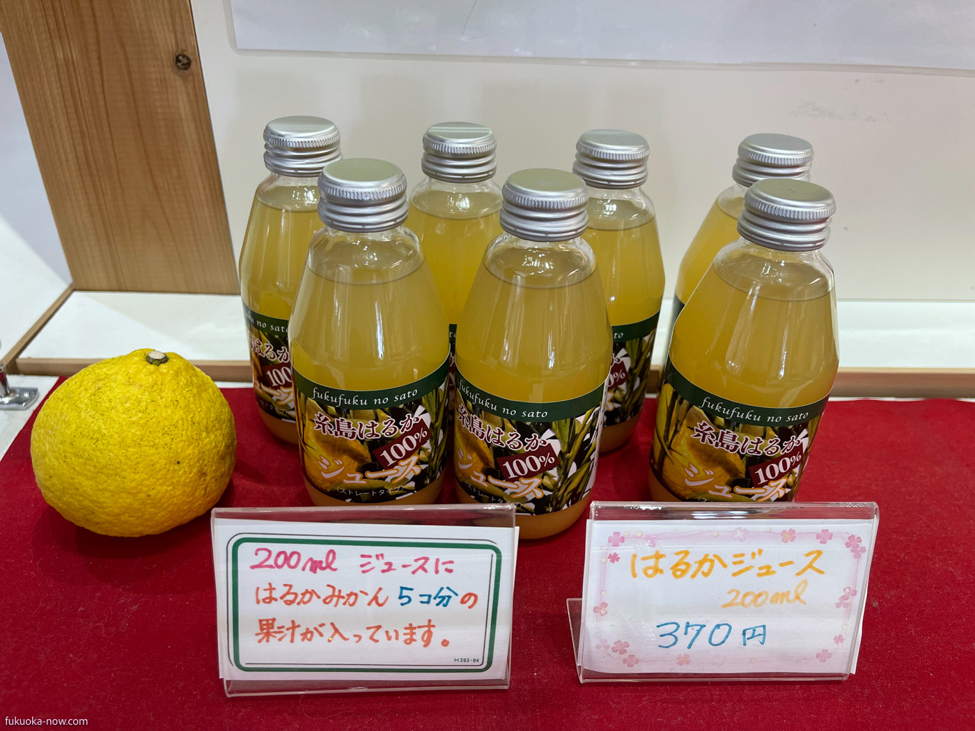 itoshima haruka citrus juce, 糸島はるか100%ジュース