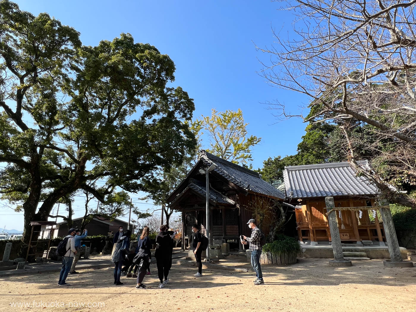 Hanakake shrine in Itoshima, 糸島の花掛神社