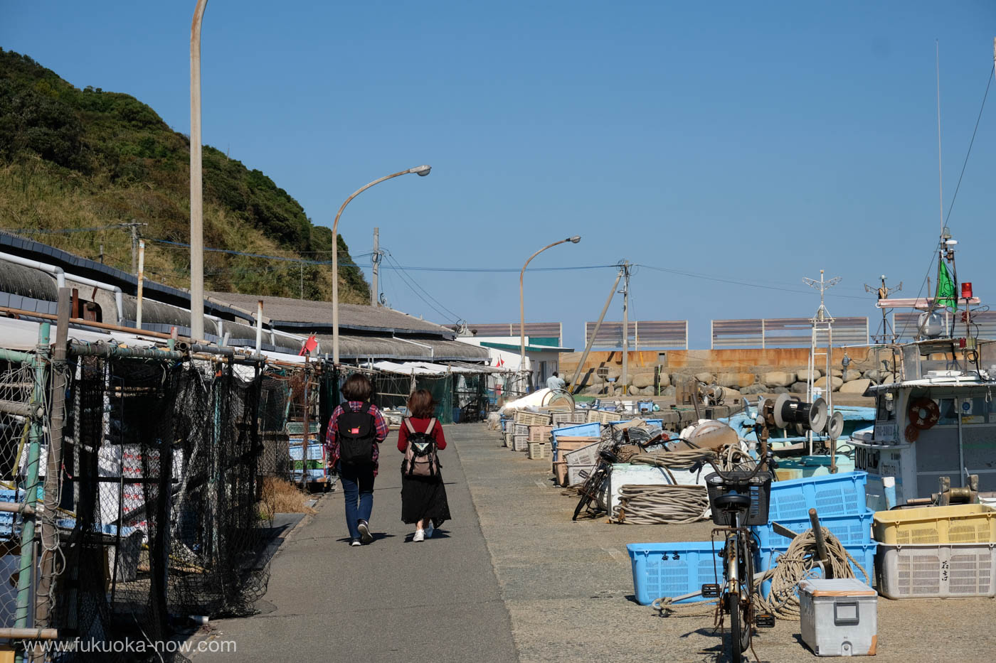 Itoshima Himeshima - fishing port, 糸島の姫島漁港