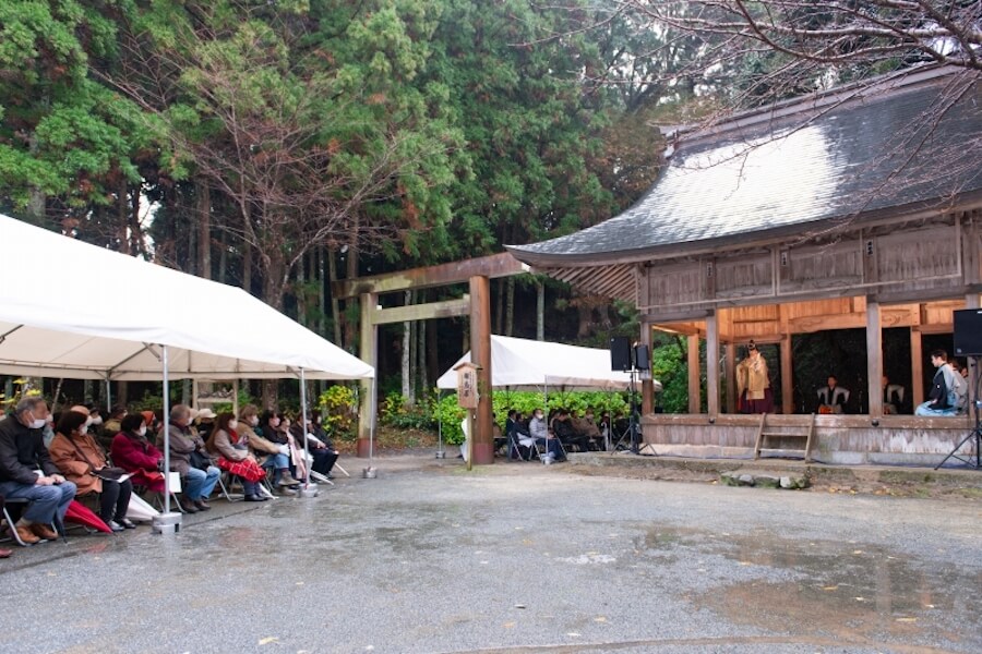 Sakurai Shrine Noh Dedication Festival, 櫻井神社能奉納祭