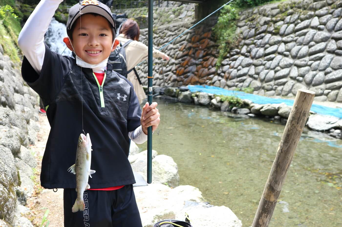 Shiraito Falls Friendship Village: Yamame Fishing Festival, 白糸の滝やまめ釣りまつり